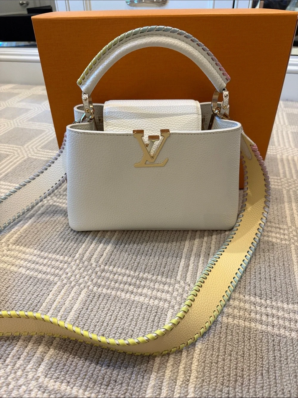 Louis Vuitton Taurillon Capucines BB satchel
